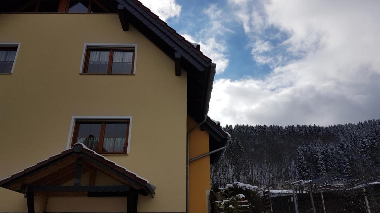 Kleine Ferienwohnung Schortestrasse Ilmenau Exteriör bild